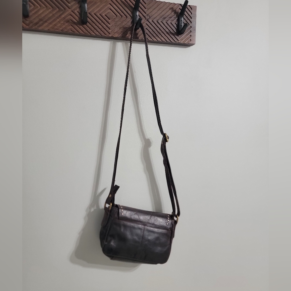 Soprasa! Genuine Leather Crossbody Bag - Picture 5 of 12